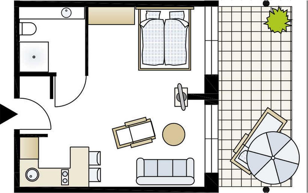 Aparthotel Seepanorama Миров Номер фото